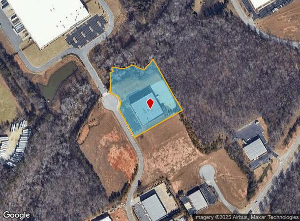 4172 Industry Way, Flowery Branch, GA Parcel Map