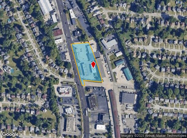  6510 Glenway Ave, Cincinnati, OH Parcel Map