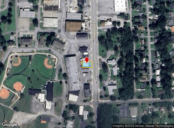 3030 Lafayette Rd, Fort Oglethorpe, GA Parcel Map