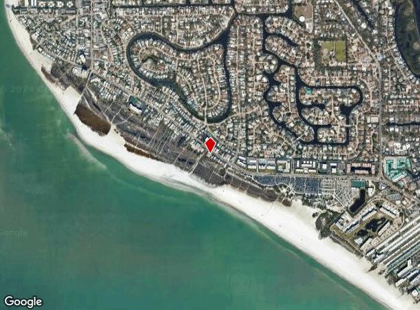  636 Beach Rd, Sarasota, FL Parcel Map