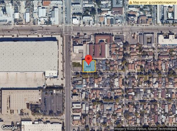  2829 E Coolidge St, Long Beach, CA Parcel Map