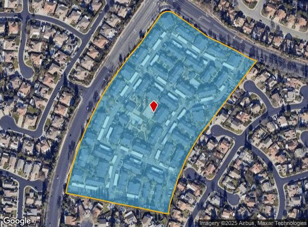  1098 Woodcreek Oaks Blvd, Roseville, CA Parcel Map