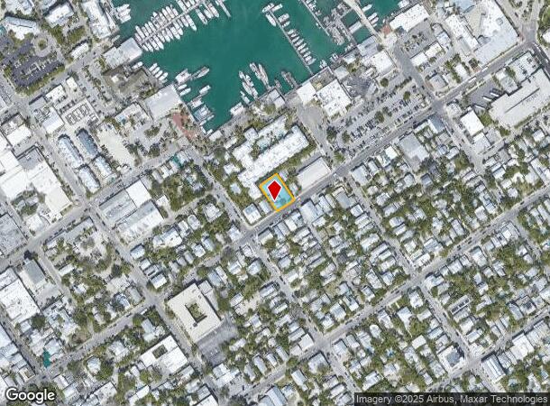 713 Caroline St, Key West, FL Parcel Map