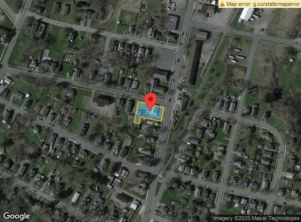  349 N Perry St, Johnstown, NY Parcel Map