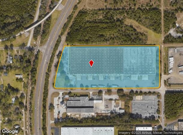  9601 N Main Street Dr, Jacksonville, FL Parcel Map