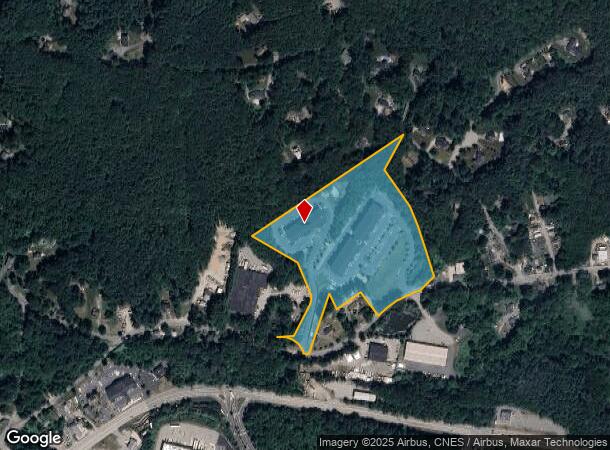 307 Central St, Hudson, MA Parcel Map