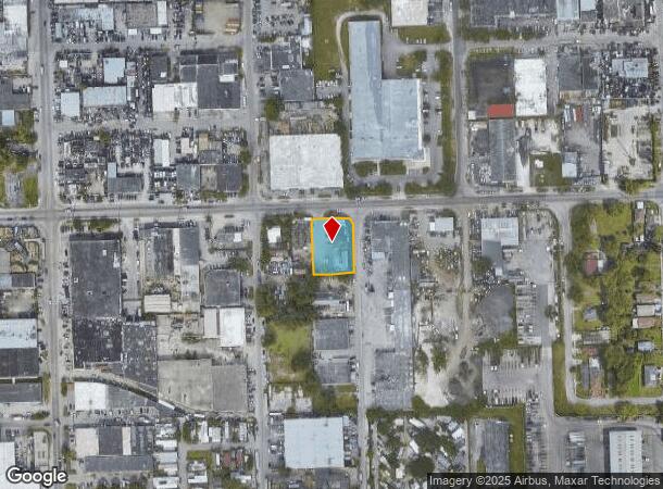  3574 Nw 46Th St, Miami, FL Parcel Map