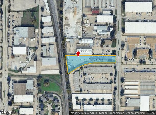  907 N Bowser Rd, Richardson, TX Parcel Map