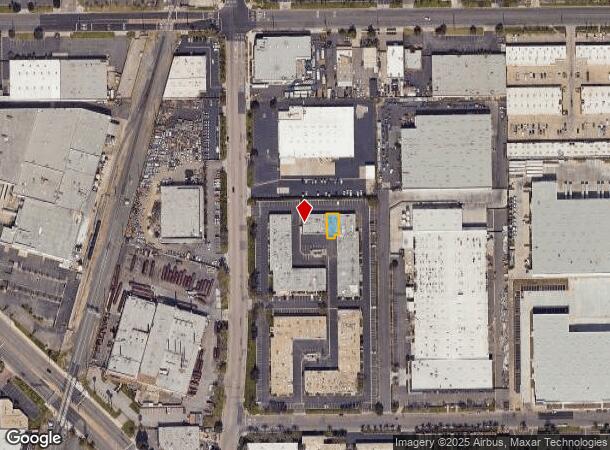  1230 N Jefferson St, Anaheim, CA Parcel Map