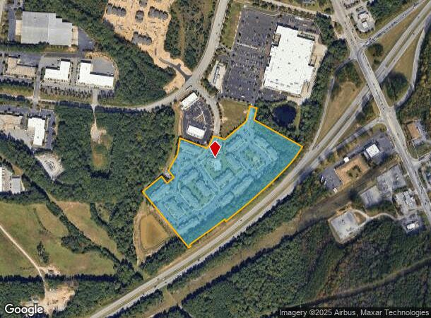1000 Broadstone Way, Apex, NC Parcel Map