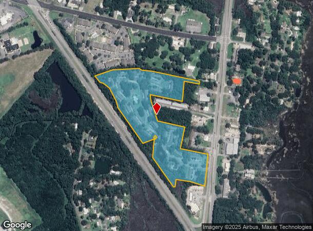  1113 Fountain Lake Dr, Brunswick, GA Parcel Map