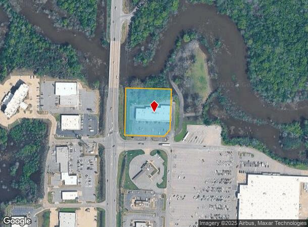 5401 S Olive St, Pine Bluff, AR Parcel Map