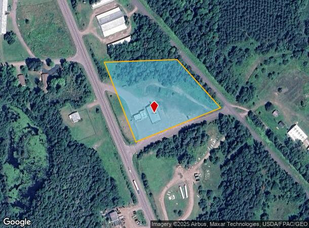 2040W Saarnio Rd, Mercer, WI Parcel Map