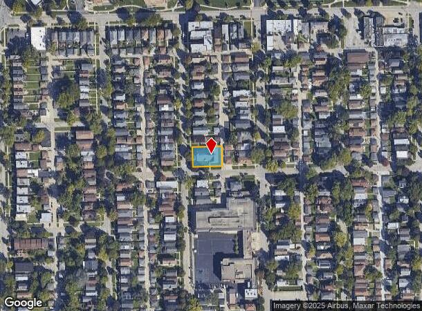  848 Ferdinand Ave, Forest Park, IL Parcel Map