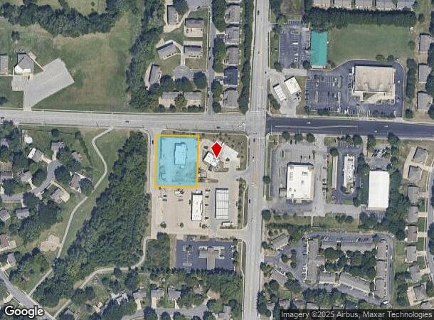  1729 E Langsford Rd, Lees Summit, MO Parcel Map