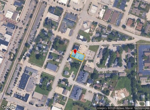  156 N Locust St, Manteno, IL Parcel Map