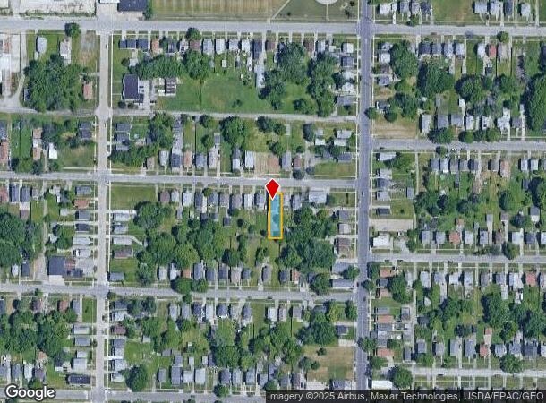 1021 W 17Th St, Lorain, OH Parcel Map