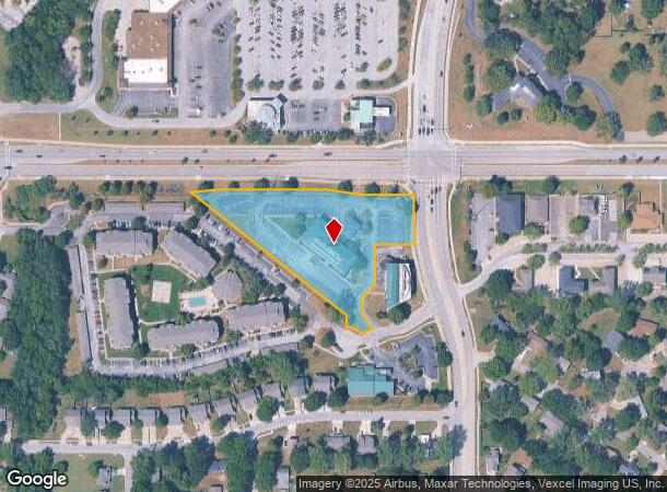  3510 Clinton Pl, Lawrence, KS Parcel Map