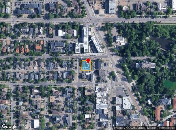 1210 Pleasant St, Boulder, CO Parcel Map