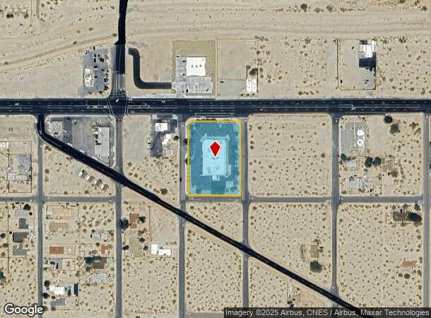  72253 29 Palms Hwy, Twentynine Palms, CA Parcel Map