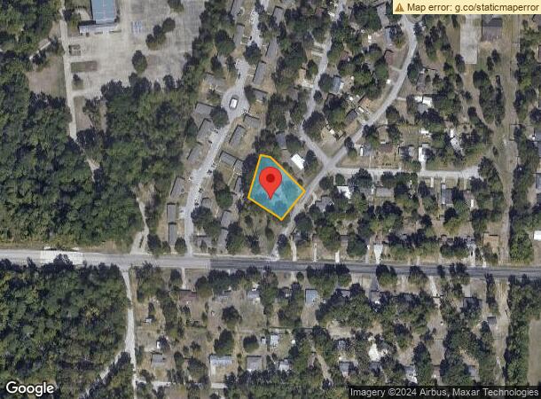  105 Dale St, Diboll, TX Parcel Map