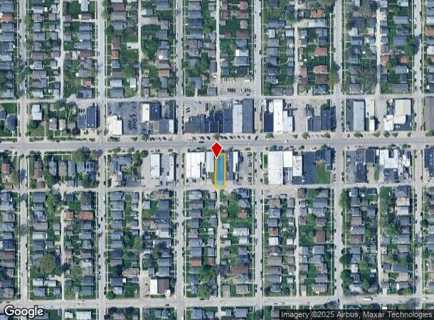 615 Main St, Beech Grove, IN Parcel Map