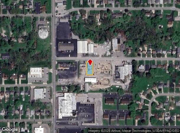 628 Spring St, Struthers, OH Parcel Map