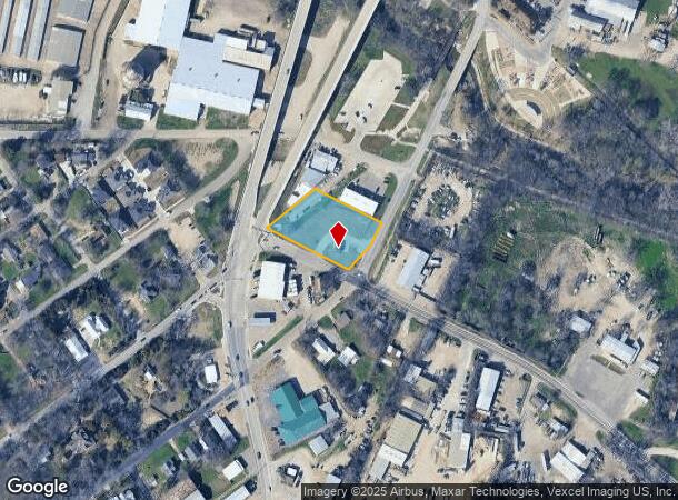 528 S Rogers St, Waxahachie, TX Parcel Map