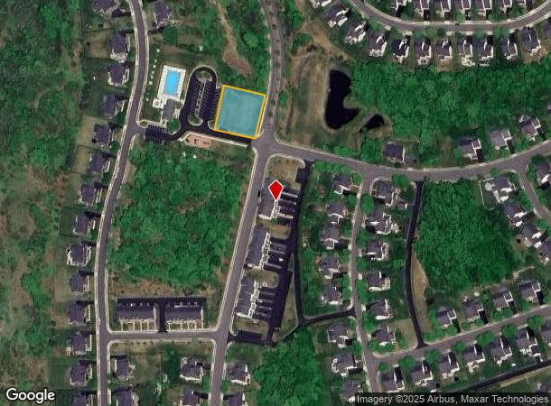  20961 Courtland Village Dr, Leesburg, VA Parcel Map