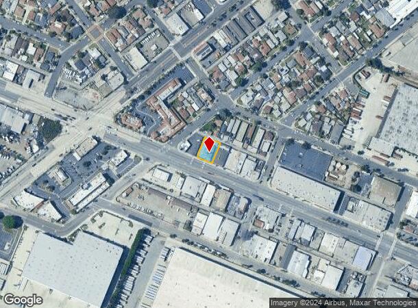  5255 E Washington Blvd, Commerce, CA Parcel Map