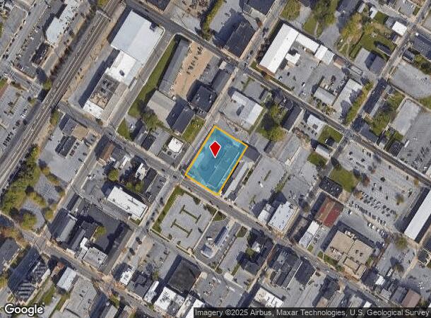  140 W Franklin St, Hagerstown, MD Parcel Map