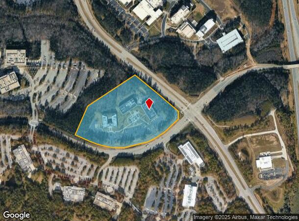 7010 Kit Creek Rd, Morrisville, NC Parcel Map