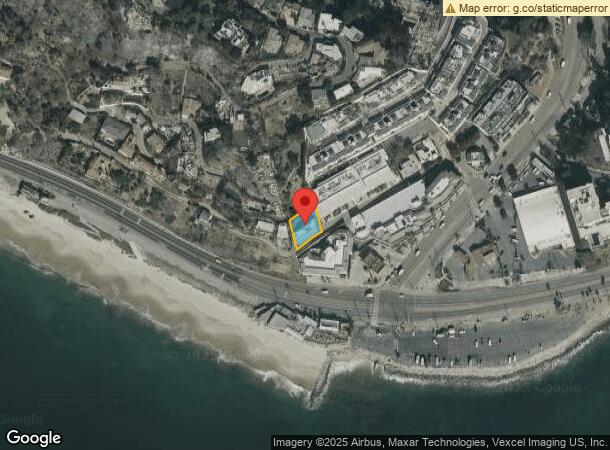  17329 Castellammare Dr, Pacific Palisades, CA Parcel Map