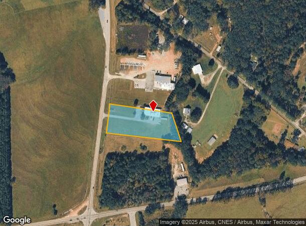  1822 Dacusville Hwy, Easley, SC Parcel Map