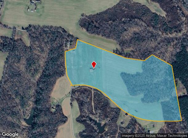  495 Meadow Landing Ln, Caret, VA Parcel Map