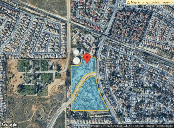  36523 25Th St E, Palmdale, CA Parcel Map