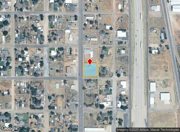  1204 Avenue D, Abernathy, TX Parcel Map
