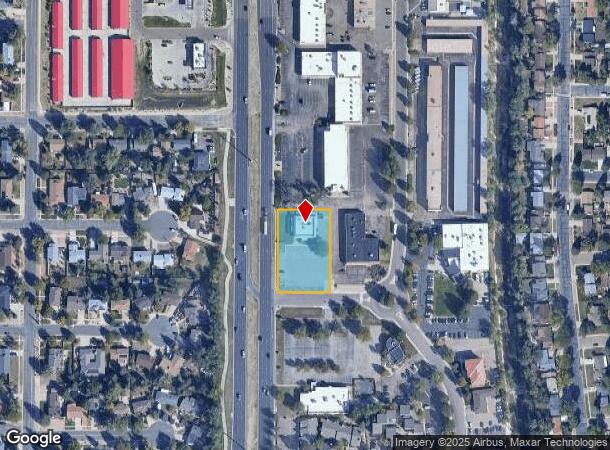  2235 Academy Pl, Colorado Springs, CO Parcel Map