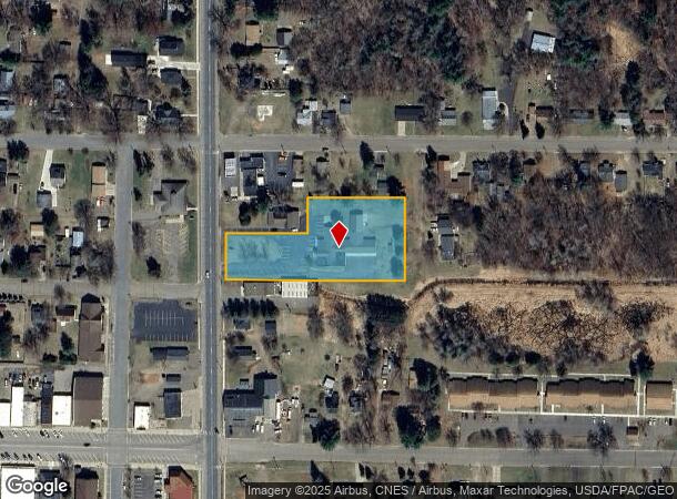 26530 Lakeland Ave N, Webster, WI Parcel Map