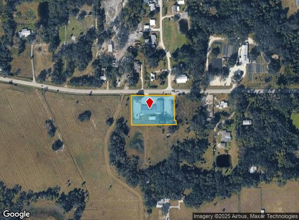 12800 Orange River Blvd, Fort Myers, FL Parcel Map