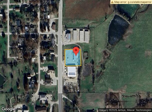  1005 Walnut St, Oskaloosa, KS Parcel Map