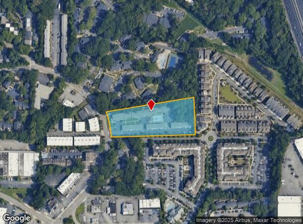  2113 Defoors Ferry Rd Nw, Atlanta, GA Parcel Map