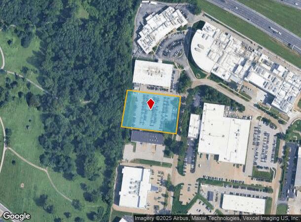 4735 Le Bourget Dr, Saint Louis, MO Parcel Map