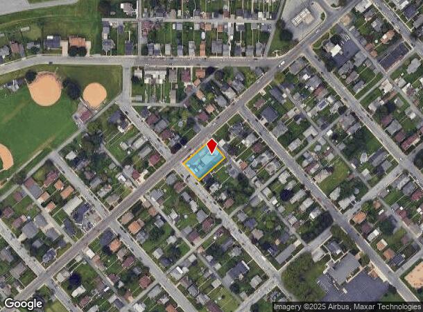 525 Chestnut St, Coplay, PA Parcel Map