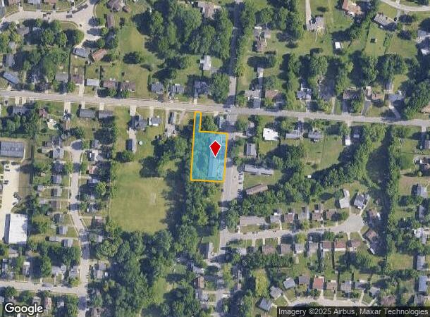  943 N 11Th St, Miamisburg, OH Parcel Map