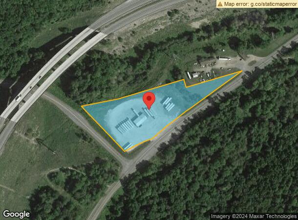  3689 Bloss Mountain Rd, Blossburg, PA Parcel Map