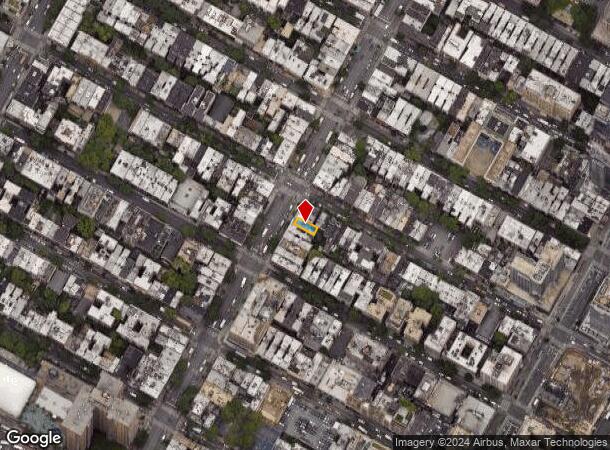  654 9Th Ave, New York, NY Parcel Map