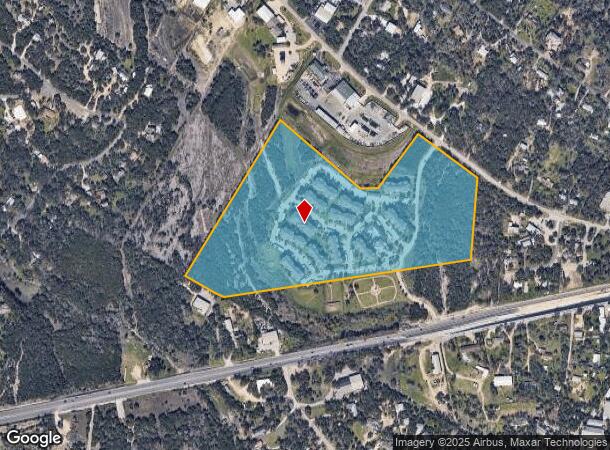  8800 Us 290 Dr, Austin, TX Parcel Map