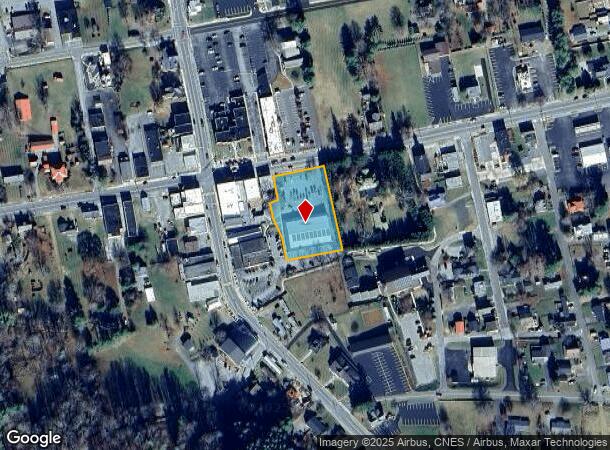 201 E Main St, Floyd, VA Parcel Map