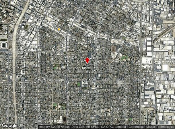  353 E Jefferson Blvd, Los Angeles, CA Parcel Map